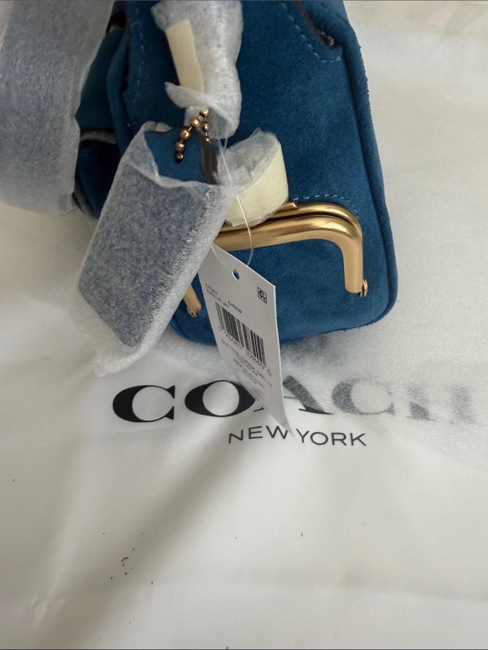 Coach Bluejay Turnlock Haversack Bag 27 - Picture 5 of 14